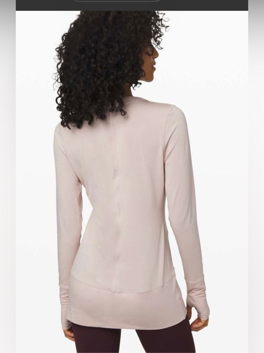 Lululemon Rule The Day Long Sleeve in Pink Bliss - Picture 2 of 7